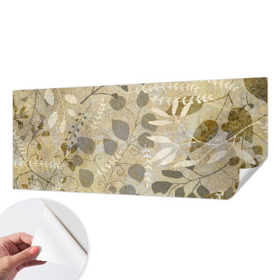 Papel de parede autocolante para quarto Folhas de galho