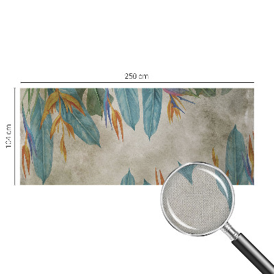 Papel de parede autocolante Flores tropicais