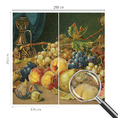 Papel de parede para criança com estampa Charme Frutado