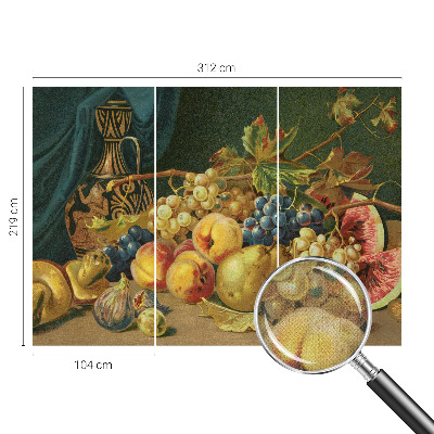 Papel de parede para criança com estampa Charme Frutado
