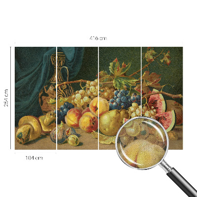 Papel de parede para criança com estampa Charme Frutado
