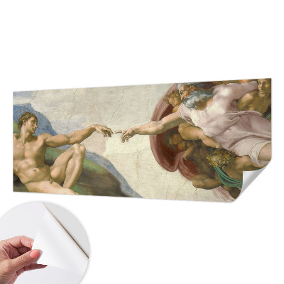 Papel de parede autocolante para sala contato espiritual