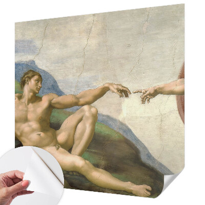 Papel de parede autocolante para sala contato espiritual