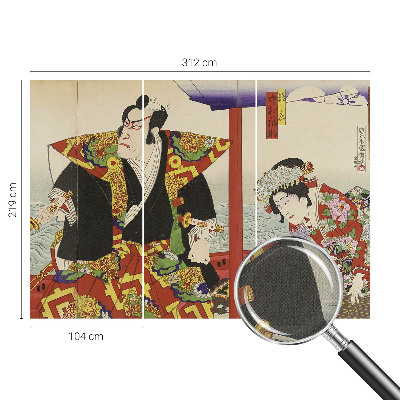 Papel de parede para criança Teatro japonês