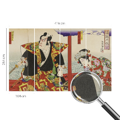 Papel de parede para criança Teatro japonês