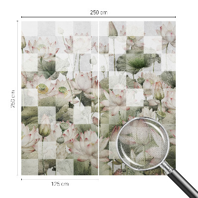 Papel de parede autocolante para quarto Padrões de lótus