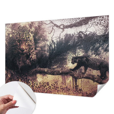 Autocolante de parede fotográfico Tema da floresta