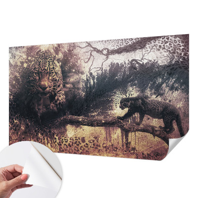 Autocolante de parede fotográfico Tema da floresta