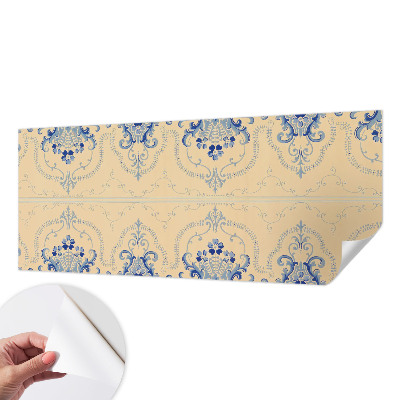 Papel de parede para criança Enfeites azuis