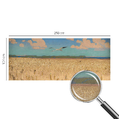 Papel de parede 3D Campo de trigo