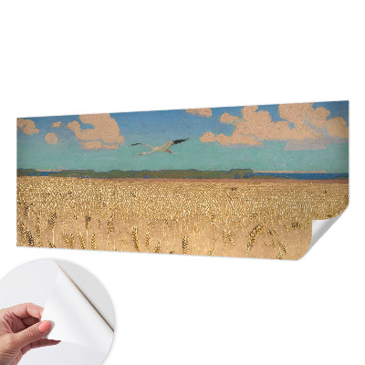 Papel de parede 3D Campo de trigo