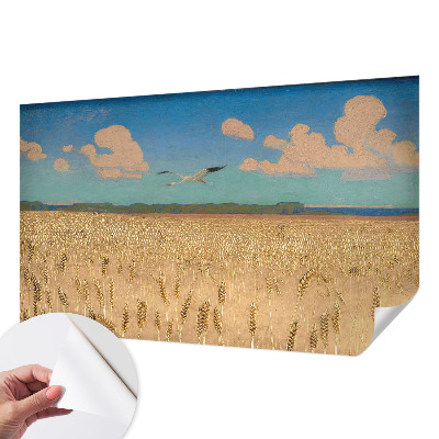 Papel de parede 3D Campo de trigo