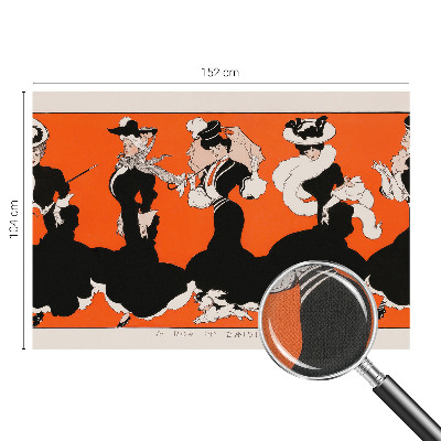 Autocolante de parede fotográfico Roupas femininas