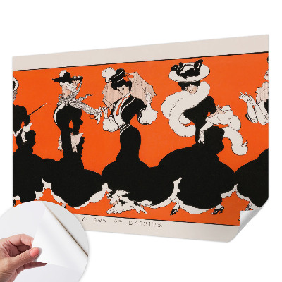 Autocolante de parede fotográfico Roupas femininas