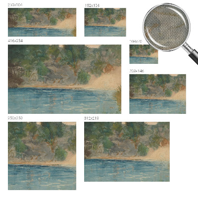Papel de parede para criança Costa tropical