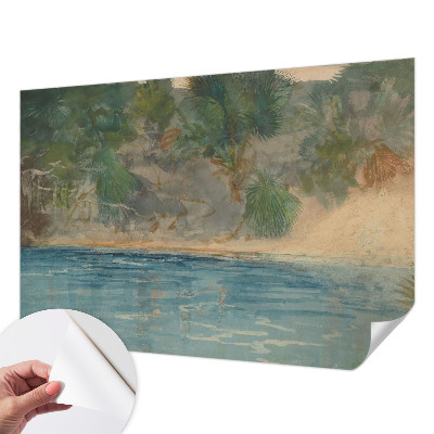Papel de parede para criança Costa tropical