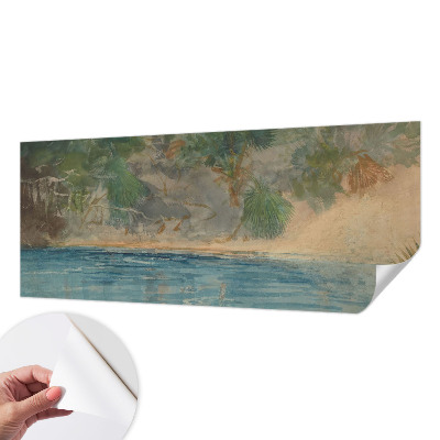 Papel de parede para criança Costa tropical