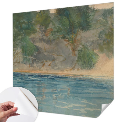 Papel de parede para criança Costa tropical