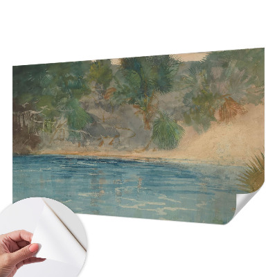 Papel de parede para criança Costa tropical