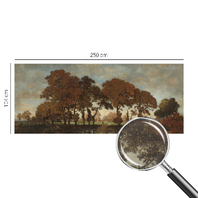 Papel de parede autocolante para sala Paisagem idílica