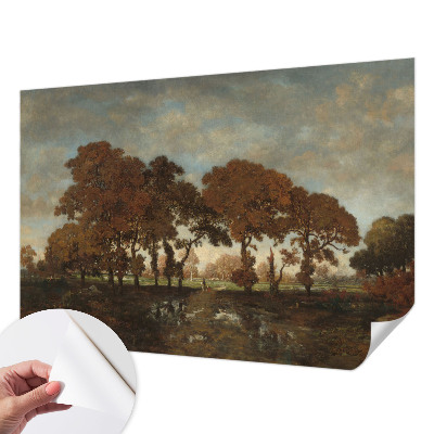 Papel de parede autocolante para sala Paisagem idílica