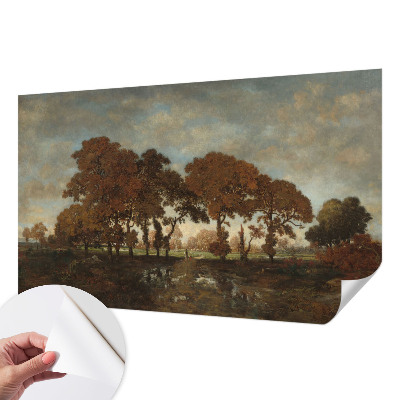 Papel de parede autocolante para sala Paisagem idílica