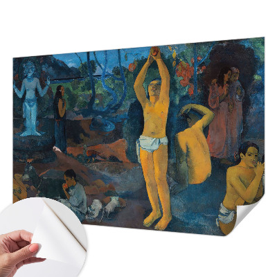 Papel de parede 3D com padrão Harmonia Tropical para decoração de ambientes