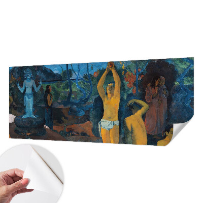 Papel de parede 3D com padrão Harmonia Tropical para decoração de ambientes
