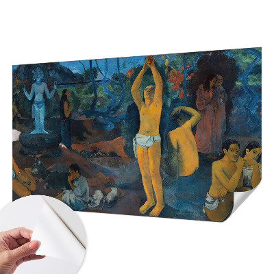 Papel de parede 3D com padrão Harmonia Tropical para decoração de ambientes