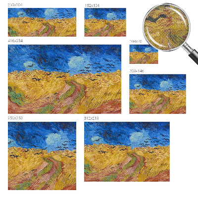 Papel de parede infantil Paisagem de campo