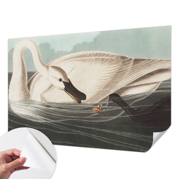 Papel de parede autocolante para sala Harmonia da natureza