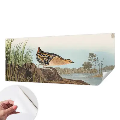 Papel de parede autocolante com estampa de cena natural