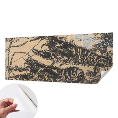 Papel de parede para criança lagostins de água
