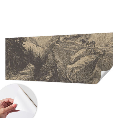 Papel de parede infantil Montanhas pitorescas