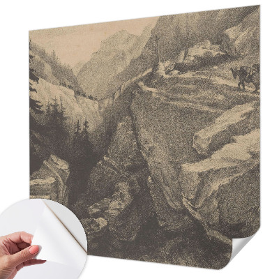 Papel de parede infantil Montanhas pitorescas
