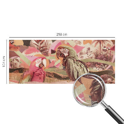 Papel de parede autocolante Pássaros tropicais