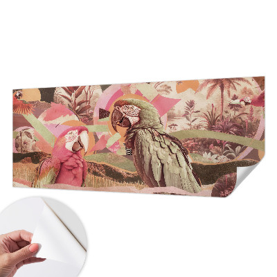 Papel de parede autocolante Pássaros tropicais