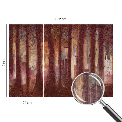 Papel de parede para criança Paisagem misteriosa