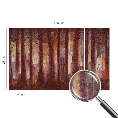 Papel de parede para criança Paisagem misteriosa