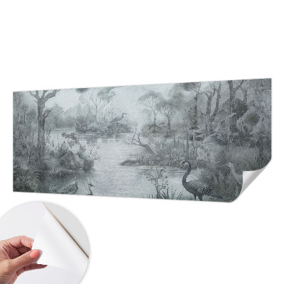 Papel de parede 3D paisagem natural