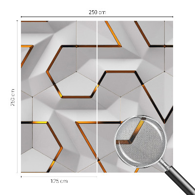 Autocolante de parede fotográfico Geometria moderna