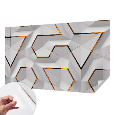 Autocolante de parede fotográfico Geometria moderna