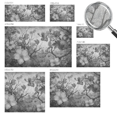 Papel de parede autocolante para quarto Ramo de flor