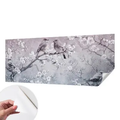 Autocolante de parede fotográfico com motivo de natureza sutil