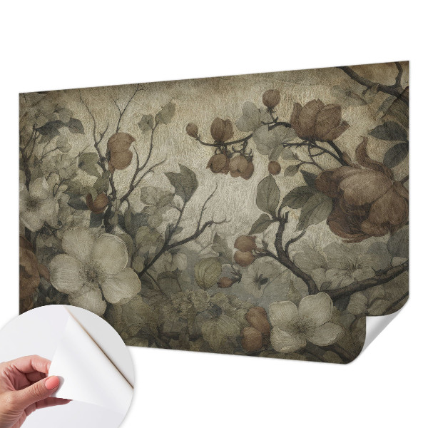 Papel de parede autocolante Beleza floral