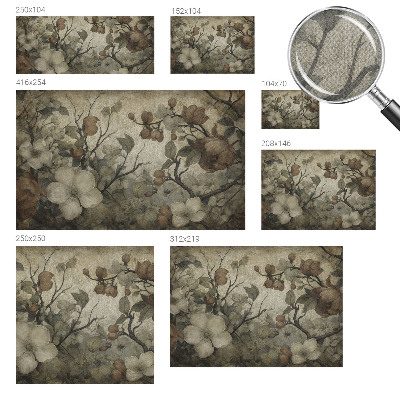 Papel de parede autocolante Beleza floral