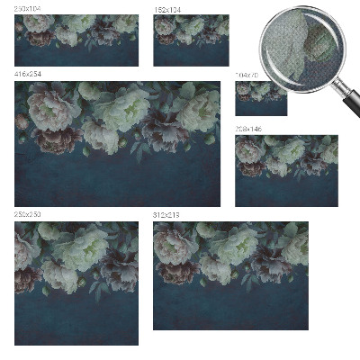 Papel de parede 3D Elegância floral