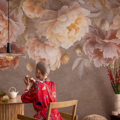 Papel de parede para criança Elegância floral