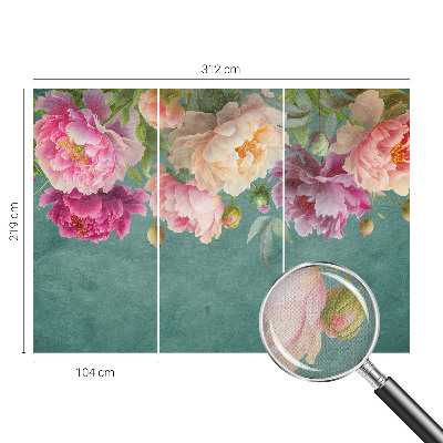 Autocolante de parede fotográfico Elegância floral