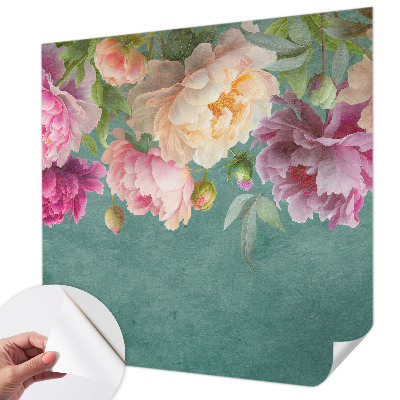 Autocolante de parede fotográfico Elegância floral